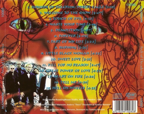 Mansson -  Arch Of Decadence (1999)