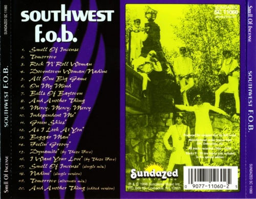 Southwest F.O.B. - Smell Of Incense (1969) [1998] Lossless