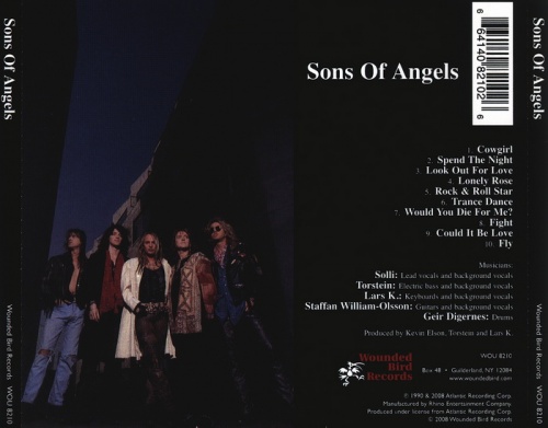 Sons Of Angels - Sons Of Angels (1990)