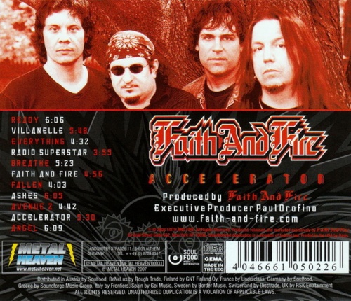 Faith And Fire - Accelerator (2006)