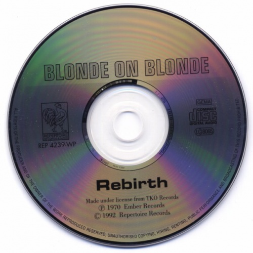 Blonde On Blonde - Rebirth (1970) [1992] Lossless