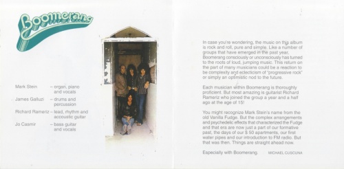 Boomerang - Boomerang (1971) (Reissue, 2001)  Lossless