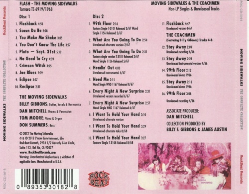 The Moving Sidewalks - The Complete Collection (1966-68) (Remaster, Expanded, 2012) Lossless