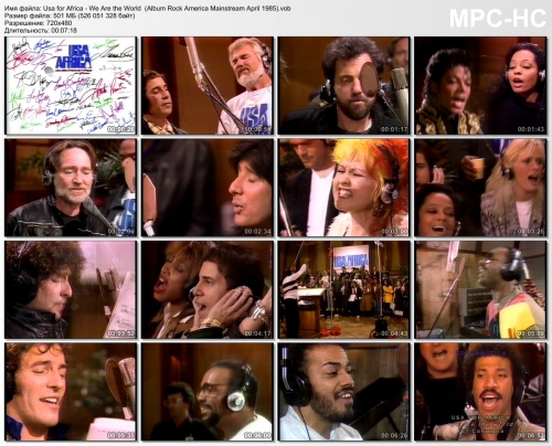 USA for Africa - We Are the World  (1985)