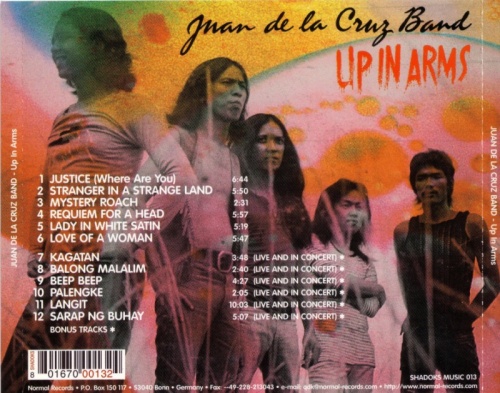 Juan De La Cruz Band - Up In Arms (1971)  (2001) Lossless