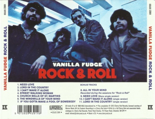 Vanilla Fudge - Rock 'n' Roll (1969) (Remastered, Expanded, 2013) Lossless