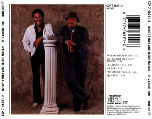 McCoy Tyner & Jackie McLean  Its About Time (1985) Lossless