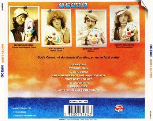 Ocean - God's Clown (1976) (1998) Lossless