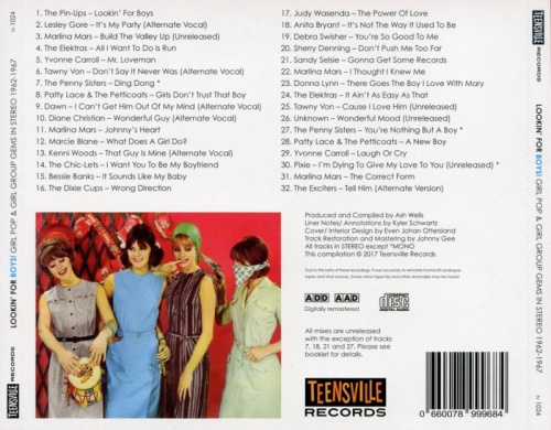 VA - Lookin' For Boys! Girl Pop & Girl Group Gems in Stereo 1962-1967 (2017)  Lossless