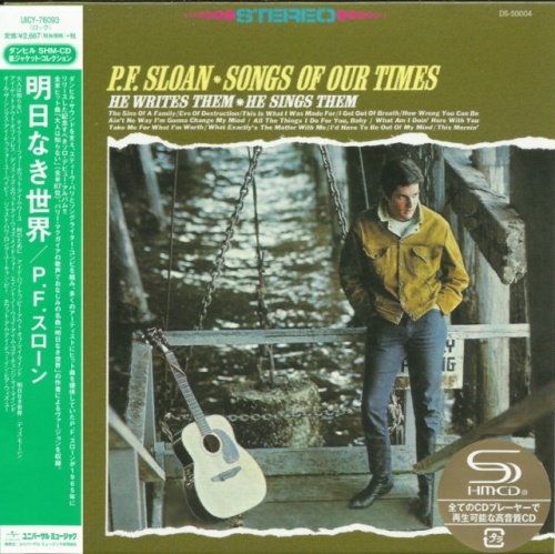 P.F. Sloan - Songs Of Our Times (1965) (Japan SHM Remaster, 2014) Lossless