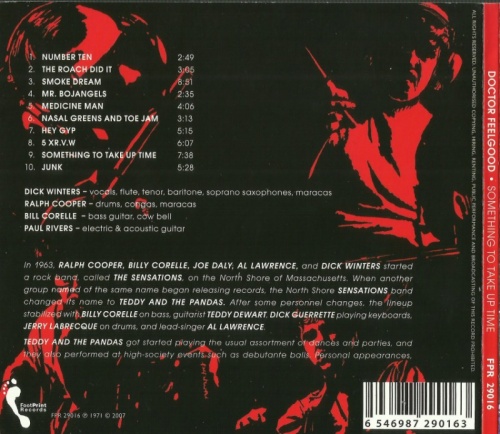 Doctor Feelgood - Something To Take Up Time (1971) (DigiPak, Remastered, 2007) lossless