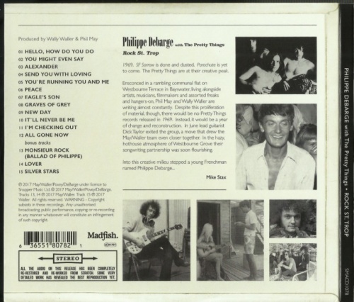 Philippe Debarge With Pretty Things - Rock St Trop (1969) (DigiPak, Remastered, 2017) Lossless