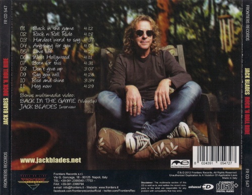 Jack Blades - Rock n Roll Ride (2012)