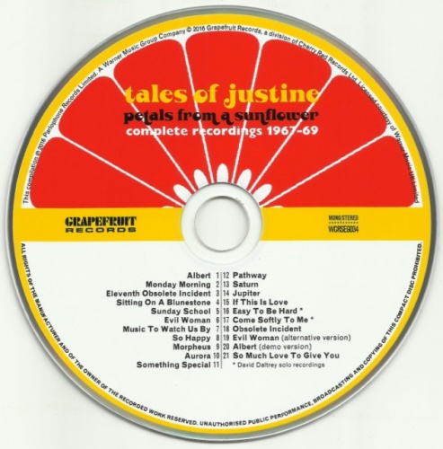 Tales Of Justine  Petals From A Sunflower (1967-69) [2016] Lossless