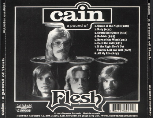 Cain - A Pound Of Flesh (1975)