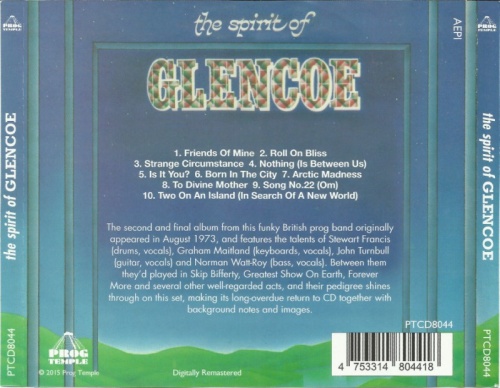 Glencoe - The Spirit Of Glencoe (1973) [Remastered, 2015] Lossless