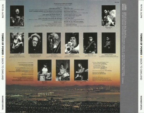 Tower Of Power - Back To Oakland (1974) (Japan Remastered, 2015) Lossless