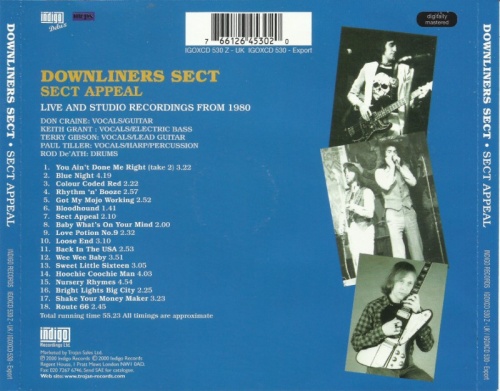 Downliners Sect - Sect Appeal (1980) (2000) Lossless