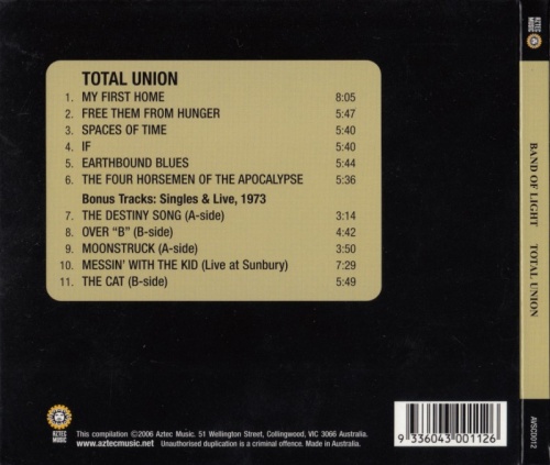 Band Of Light - Total Union (1973)(2006)Lossless