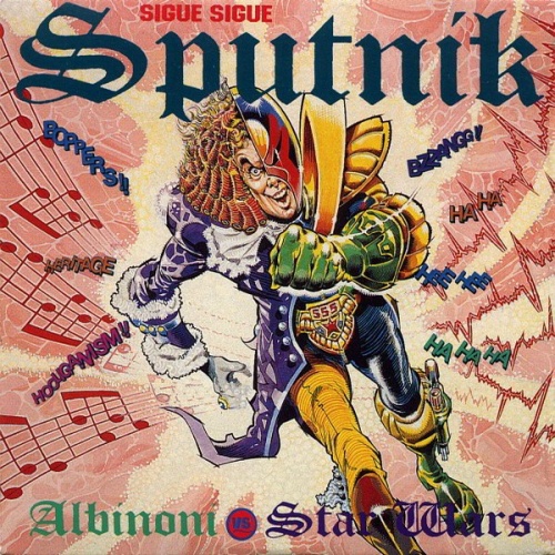 Sigue Sigue Sputnik - Albinoni Vs Star Wars (CD, Maxi-Single) 1989