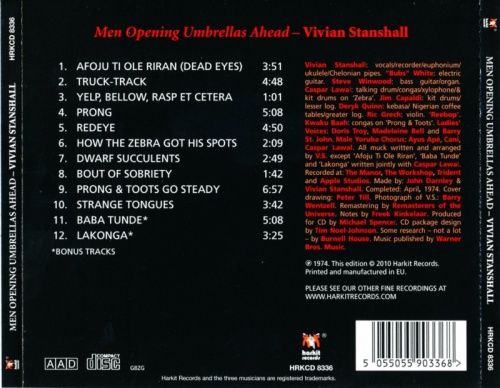 Vivian Stanshall - Men Opening Umbrellas Ahead (1974) (2010) Lossless