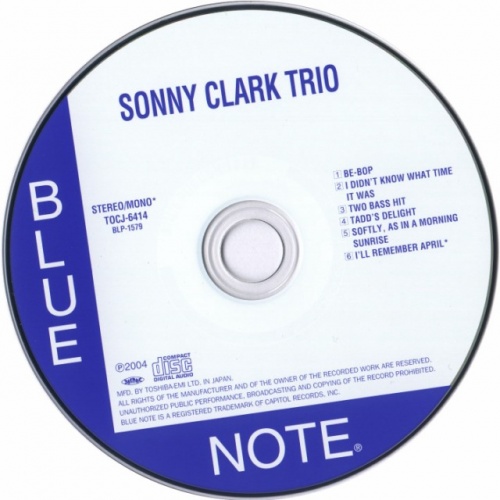 Sonny Clark Trio - Sonny Clark Trio (1957) (Japan Remastered, 2004) Lossless