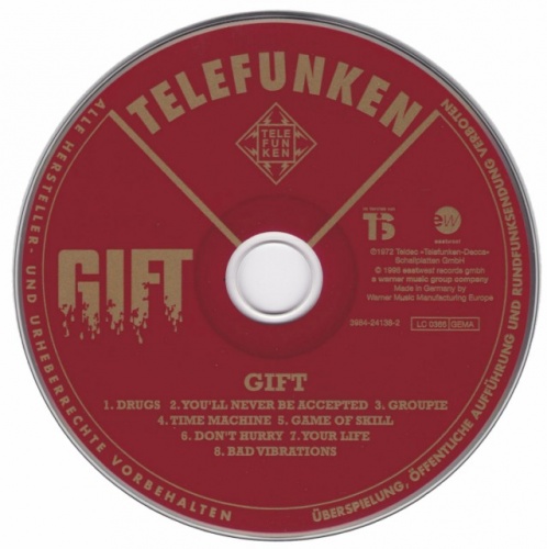 Gift - Gift (1972) (1998) Lossless