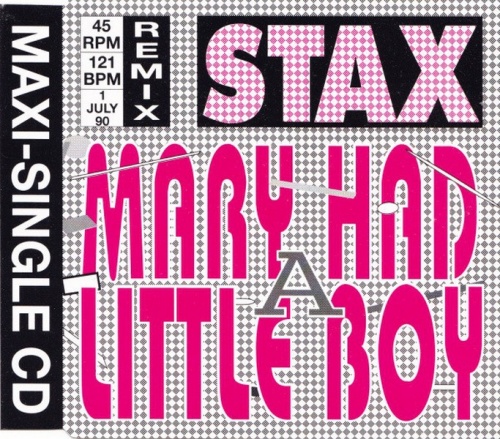Stax - Mary Had A Little Boy (CD, Maxi-Single) 1990