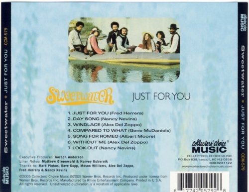 Sweetwater - Just For You (1970) (2005) Lossless