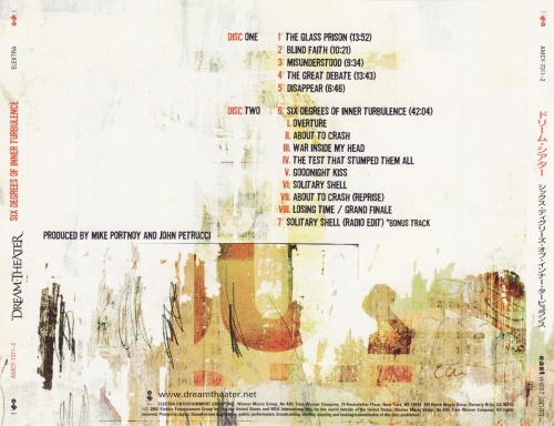 Dream Theater - Six Degrees Of Inner Turbulence (2CD) [Japanese Edition] (2002) (Lossless)