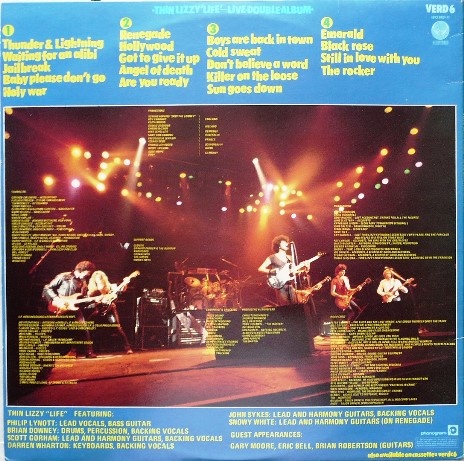 Thin Lizzy - Life Live (1983) [2LP Vinyl Rip 32/192] Lossless