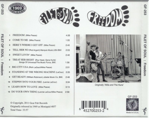 Filet Of Soul - Freedom (1969) (2011) Lossless