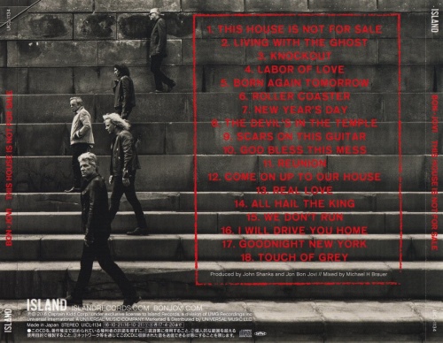 Bon Jovi - This House Is Not For Sale [Japanese Edition] (2016) (Lossless)