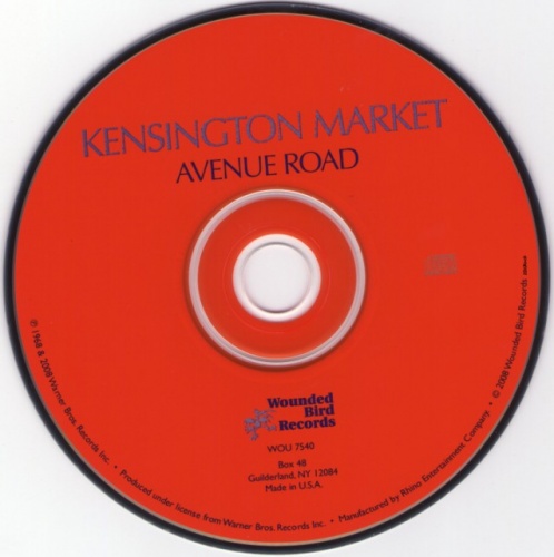 Kensington Market -  Avenue Road (1968) Remastered (2008)  Lossless