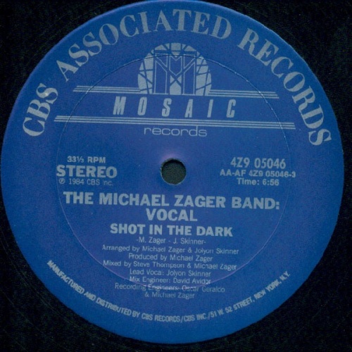The Michael Zager Band - Shot In The Dark (Vinyl, 12'') 1984