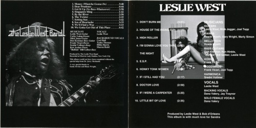 Leslie West - The Leslie West Band / The Great Fatsby (1975) (1993) Lossless