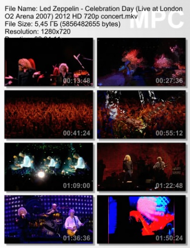 Led Zeppelin - Celebration Day (Live at London O2 Arena 2007) 2012 (BDRip)
