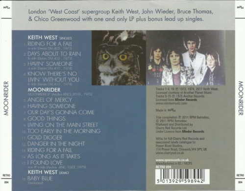 Moonrider - Moonrider (1975) (Expanded Edition, 2011)  Lossless