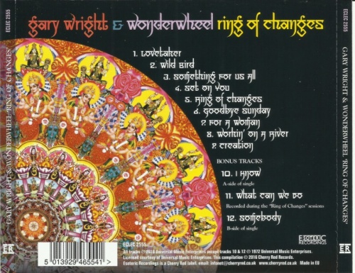 Gary Wright And Wonderwheel - Ring Of Changes (1972) (Remastered, 2016) Lossless