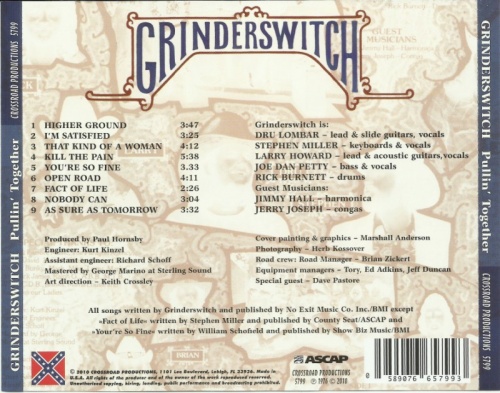 Grinderswitch - Pullin' Together (1976) [2010] lossless