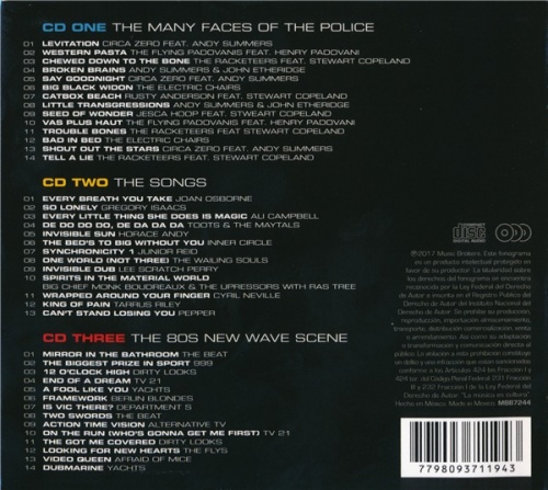 VA - The Many Faces Of The Police - A Journey Through The Inner World Of The Police (3CD 2017) (lossless + mp3)