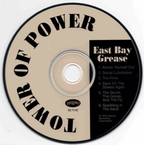 Tower Of Power - East Bay Grease (1970) (Remastered, 1992) Lossless