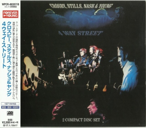 Crosby, Stills, Nash & Young - 4 Way Street (1971) (Japan Remastered, 2016) 2CD Lossless