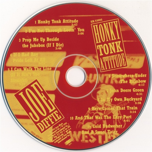 Joe Diffie  Honky Tonk Attitude (1993) (Lossless + mp3)