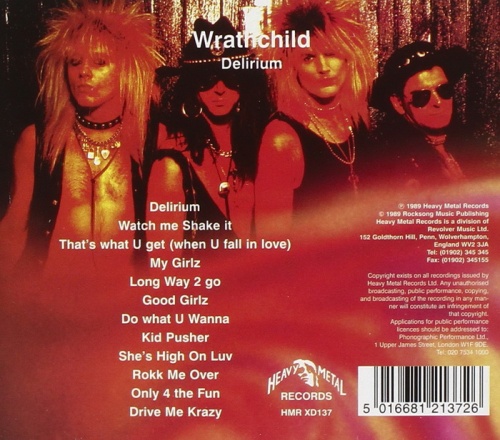 Wrathchild - Delirium (1989)