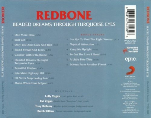 Redbone - Beaded Dreams Through Turquoise Eyes (1974) [Remastered, Expanded, 2013] lossless