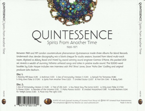 Quintessence - Spirits From Another Time (1969-71) [2016] 2CD lossless