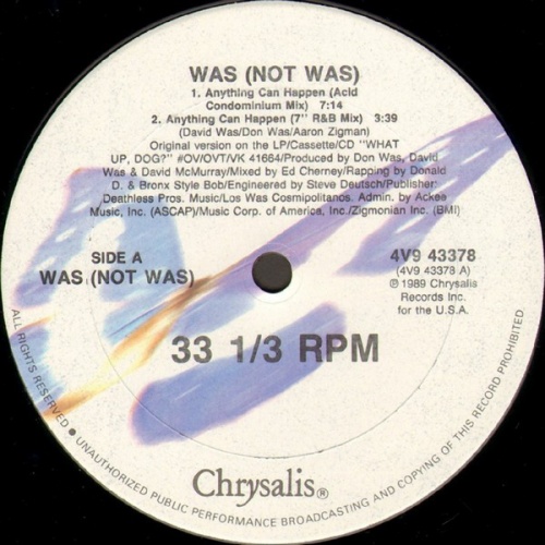 Was (Not Was) - Anything Can Happen (Vinyl 12'') 1989