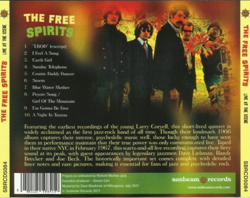 The Free Spirits - Live At The Scene (1967) (2011) Lossless