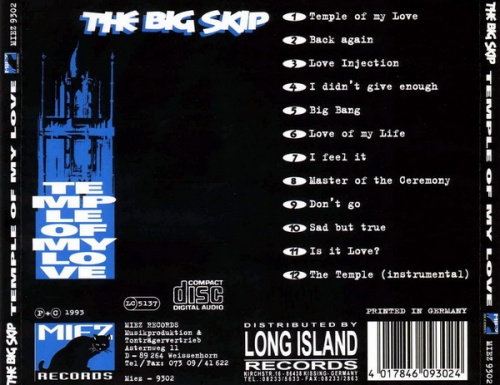 The Big Skip - Temple Of My Love (1993)